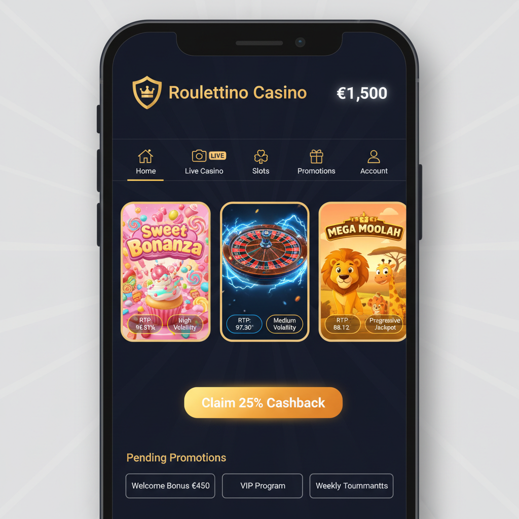 Roulettino Casino Mobile App